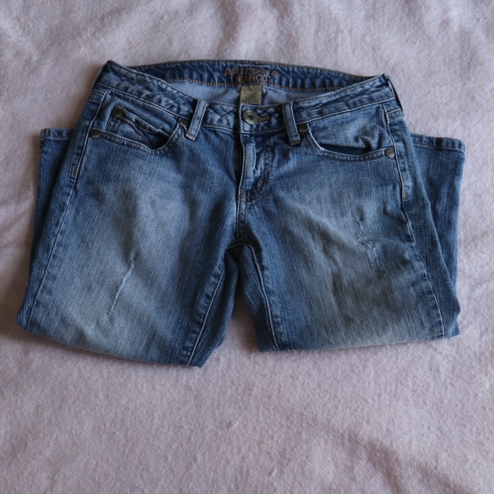 ARIZONA JEAN CO. DENIM CAPRIS - SIZE 3